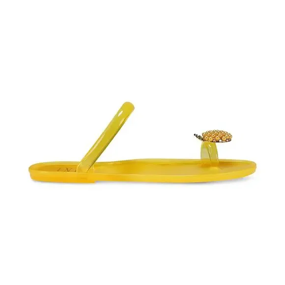 INC International Concepts Yellow Sandals - Picture 2 of 3